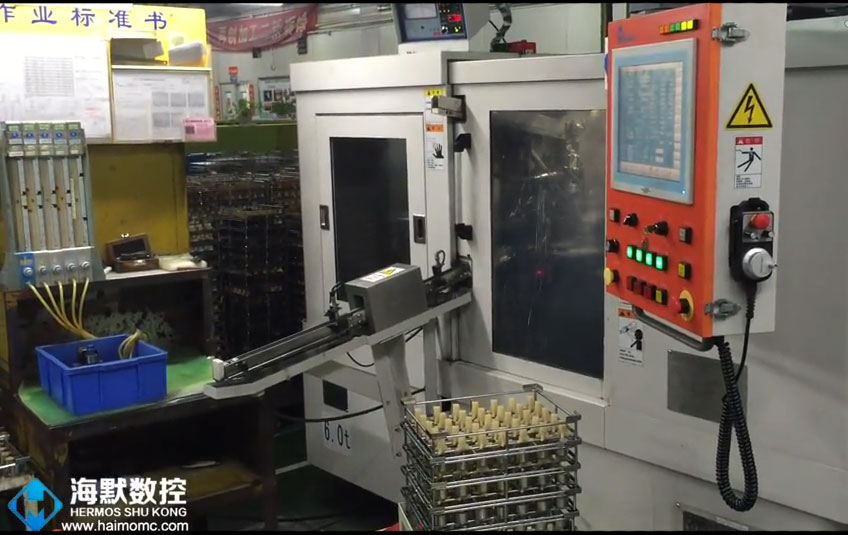 压缩机厂海默内圆磨床现场加工活塞视频